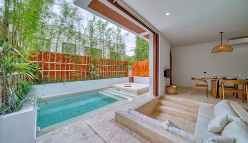 Villa, 2 habitaciones, piscina privada