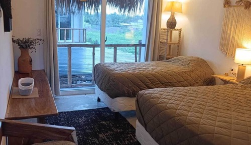 Habitación Confort doble, balcón, vistas al jardín
