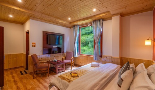 Habitación doble, vistas al jardín