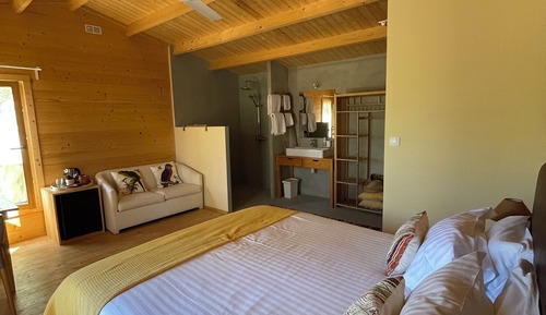 Habitación doble, balcón, vistas al jardín
