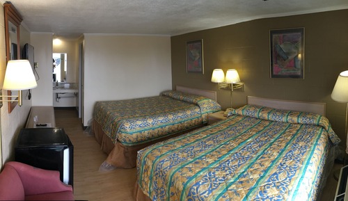 Habitación estándar, 2 camas de matrimonio, fumadores