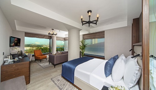 Habitación de lujo, en esquina