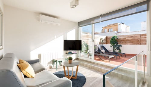 Dúplex superior, 3 habitaciones, terraza