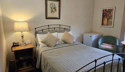 Habitación, 1 cama doble, vistas al patio