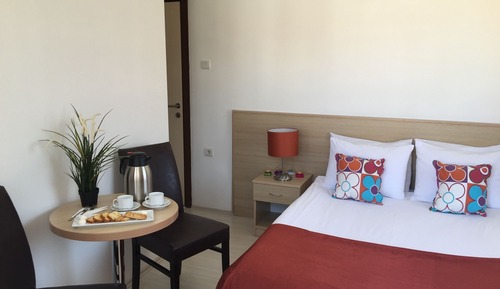 Habitación individual estándar, vistas a la ciudad, en esquina