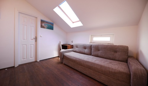 Suite, terraza, vistas a la colina