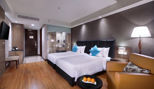 Habitación superior con 1 cama doble o 2 individuales