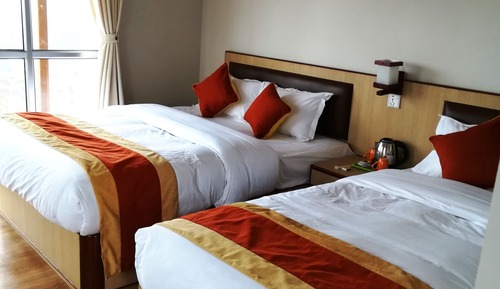 Habitación Deluxe, balcón, vistas a la montaña