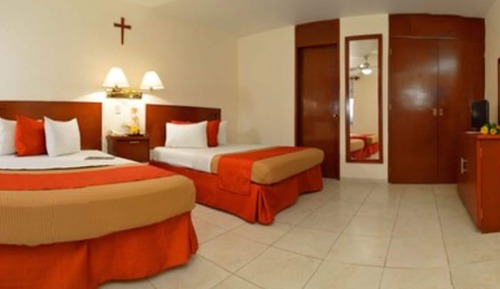 Habitación estándar doble, 2 camas dobles