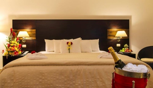 Habitación doble, 1 cama de matrimonio, vistas al jardín