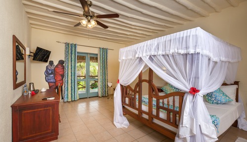 Habitación estándar doble, vistas al jardín, en la zona del jardín