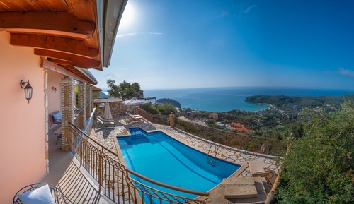 Villa de lujo, 3 habitaciones, piscina privada, vistas al mar