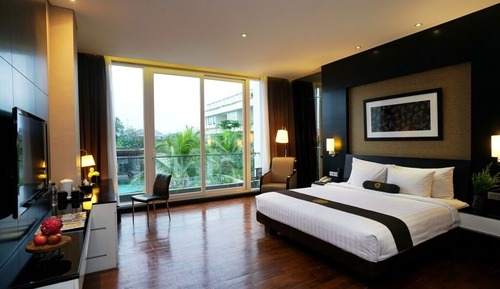 Habitación Premium, vistas a la piscina