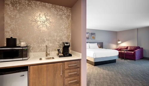 Suite estudio, 1 cama de matrimonio grande