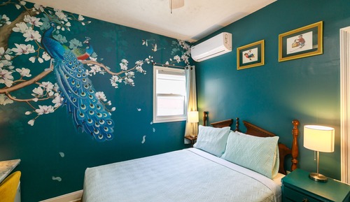 Habitación, 1 cama de matrimonio, bañera de hidromasaje (4)