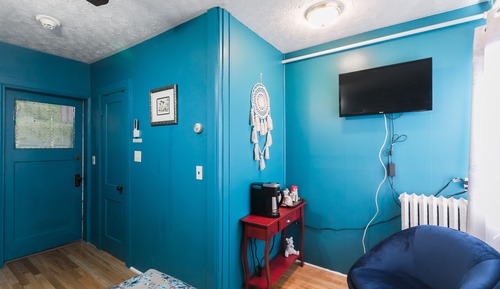Habitación doble, 1 cama de matrimonio, baño privado