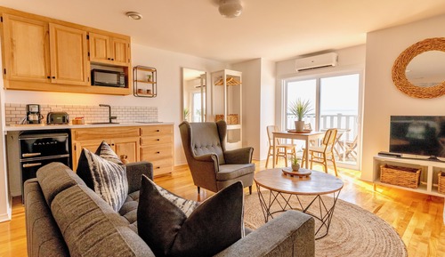 Suite, 1 cama de matrimonio, cocina, vistas al mar