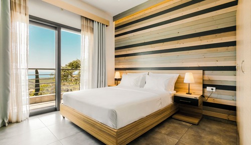 Estudio Deluxe, vistas al mar