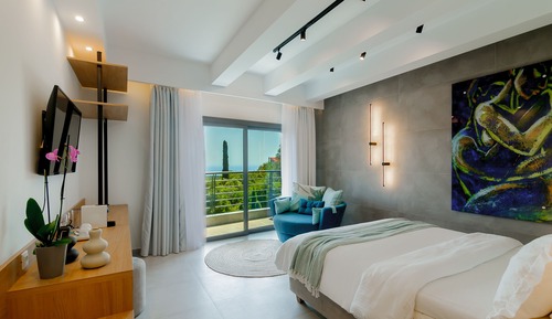 Suite junior, vistas al mar