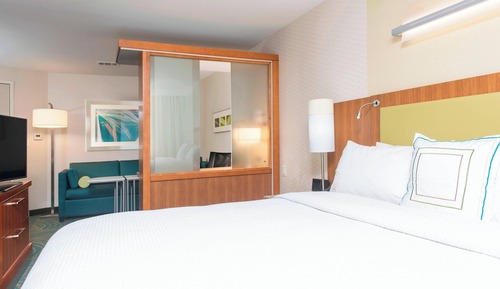 Suite, 1 cama de matrimonio grande con sofá cama (Hearing Accessible)