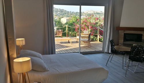 Apartamento Deluxe, varias camas, terraza