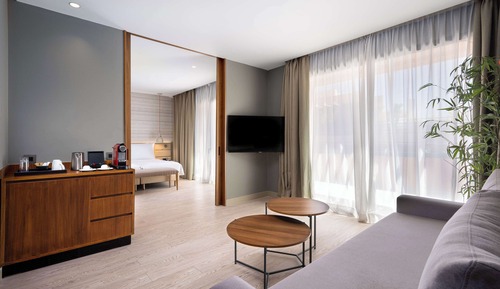 Suite junior, terraza