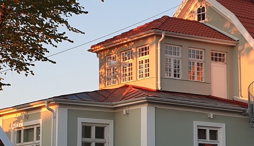 Habitación de diseño, vistas parciales al lago