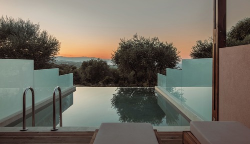 Suite estudio de lujo, piscina privada