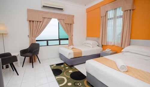 Habitación Deluxe, 2 camas individuales, vistas al mar