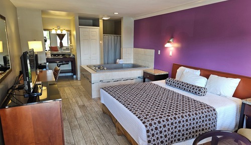 Habitación estándar, 1 cama de matrimonio grande, bañera de hidromasaje