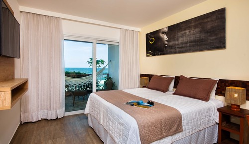 Habitación, 2 habitaciones, balcón, mirando al mar