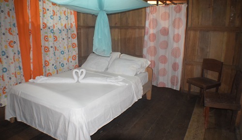 Habitación doble, baño compartido, vistas a la montaña