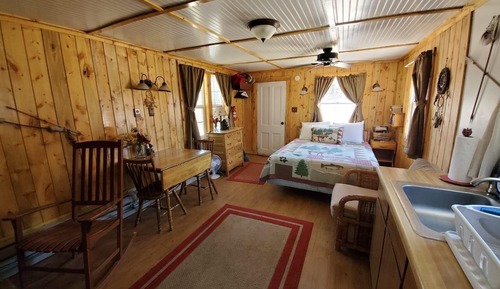 Casa de campo básica, 1 cama de matrimonio