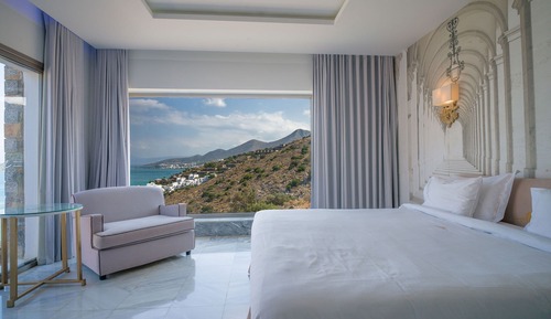 Habitación Deluxe, bañera de hidromasaje, vistas al mar
