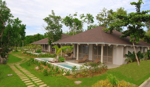 Habitación, piscina privada