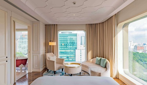 Estudio ejecutivo, 1 cama de matrimonio grande, acceso al Business Lounge
