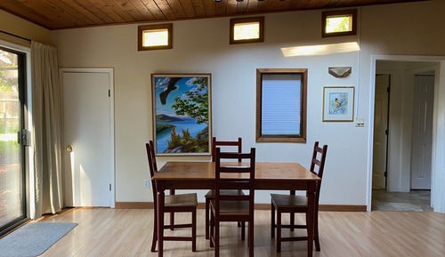 Casa de campo, 2 habitaciones, en la zona del jardín