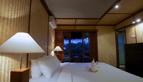 Cabaña Deluxe, 1 cama doble, vistas al río