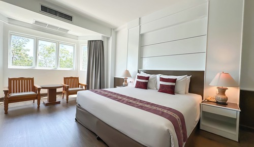 Habitación superior, 1 cama de matrimonio grande