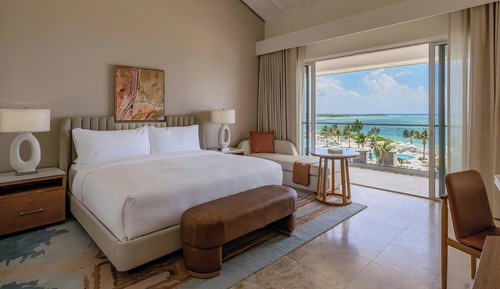 Suite, 1 cama de matrimonio grande con sofá cama, no fumadores, vistas al mar