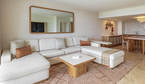 Suite superior, 1 cama de matrimonio grande con sofá cama, no fumadores, vistas al mar