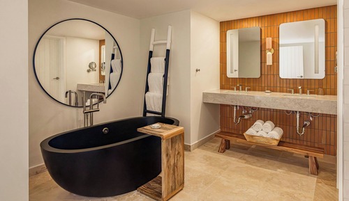 Two Bedroom Ocean View Suite, Lanai (1 king bed; 2 double beds)