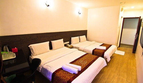 Habitación cuádruple Deluxe
