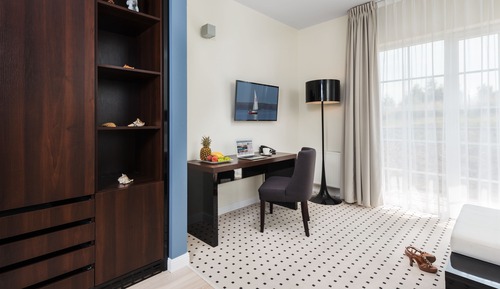 Habitación Deluxe doble, balcón, vistas al jardín