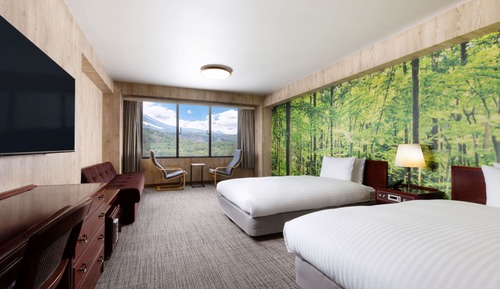 Habitación triple estándar, varias camas, vistas a la montaña