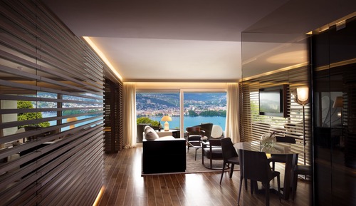 Suite Premium, 1 cama de matrimonio grande con sofá cama, terraza, vistas al lago