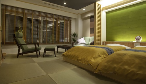 Habitación ejecutiva con 2 camas individuales, accesible para personas con discapacidad