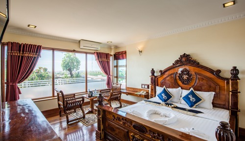 Habitación Deluxe doble, vistas al jardín