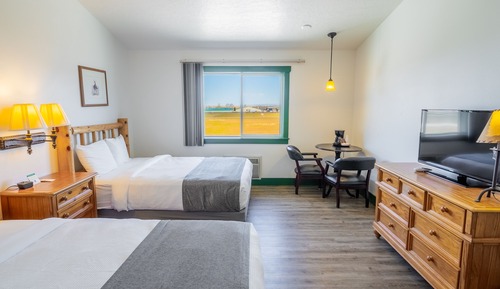 Habitación estándar, 2 camas de matrimonio