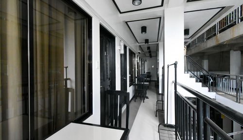 Habitación estándar, cocina (Stairs Infront, Queen)
